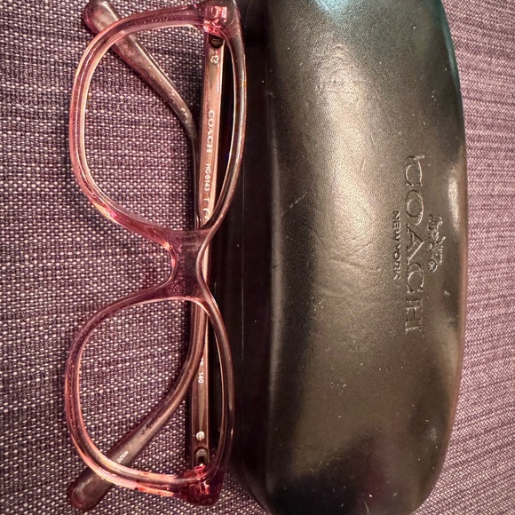 Coach mauve frames only - Picture 2 of 4
